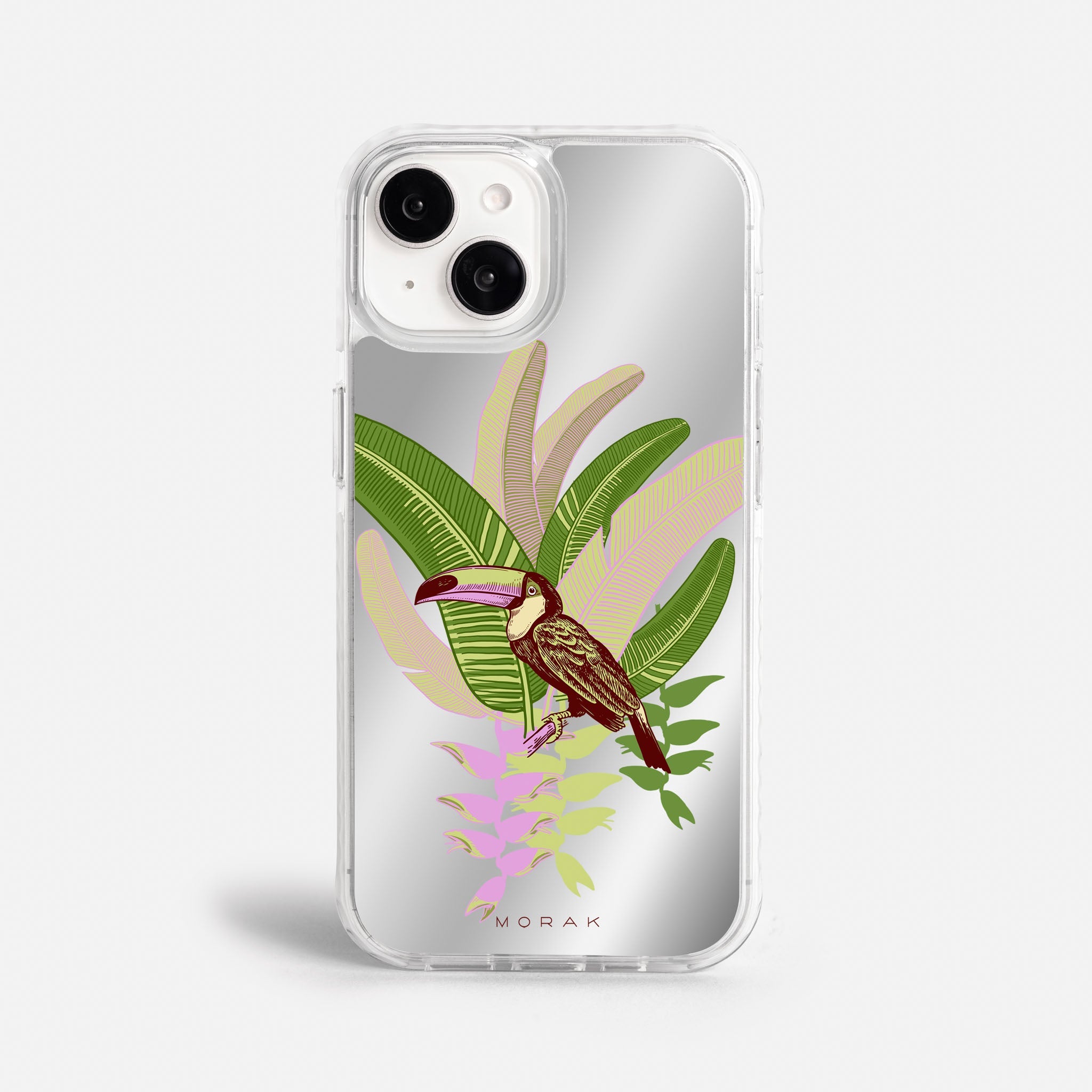 Case Tucán Light - Espejo Premium – Protección antigolpe | Diseño colombiano | Morak