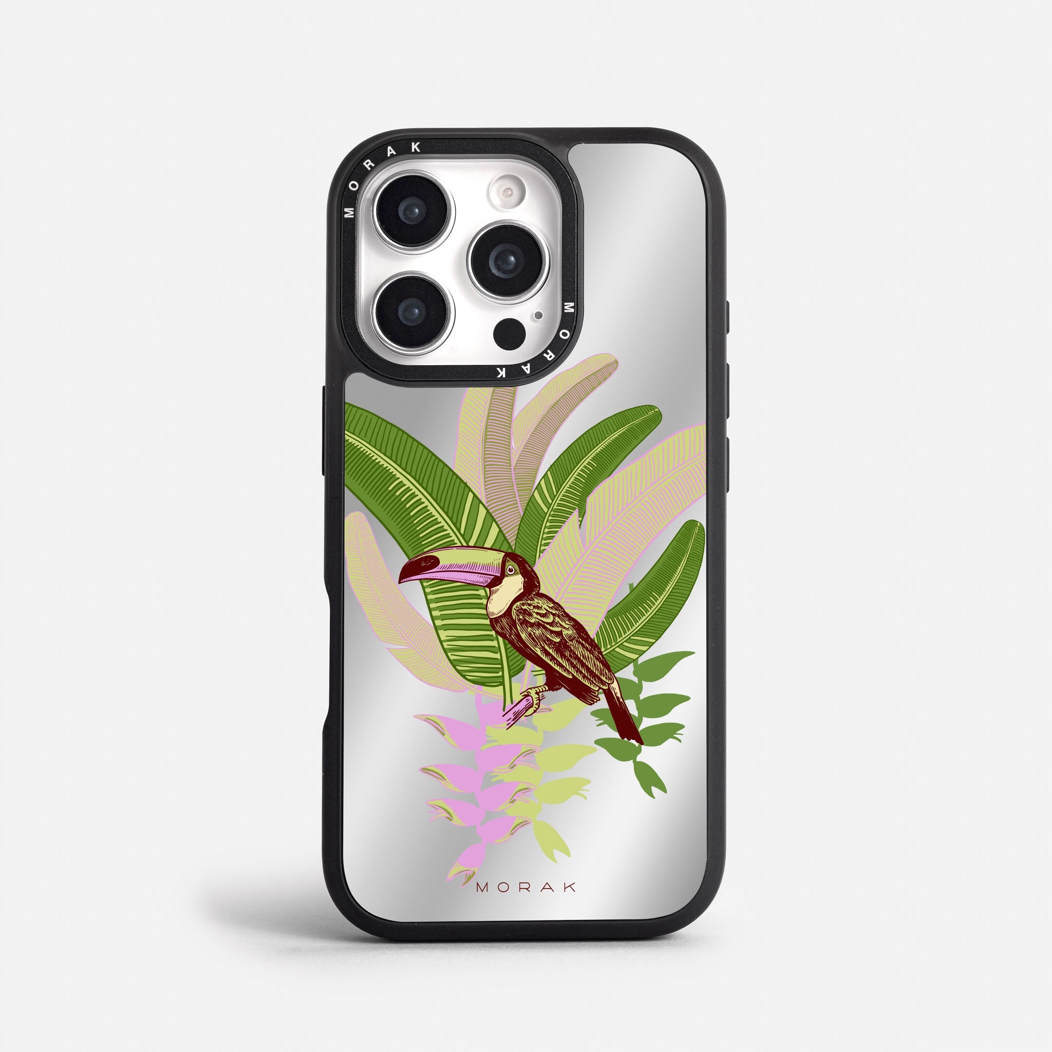 Case Tucán Light - Espejo Premium – Protección antigolpe | Diseño colombiano | Morak