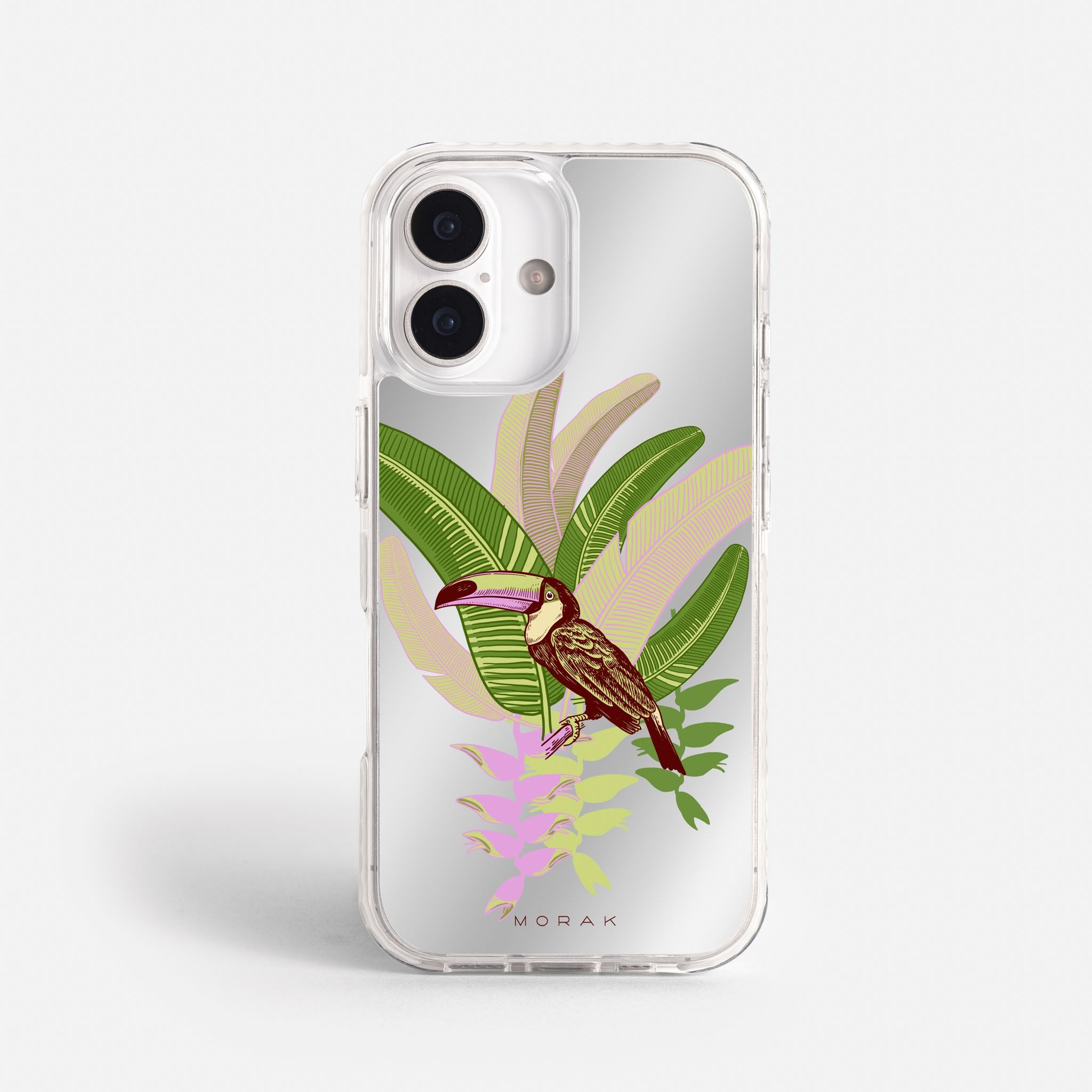 Case Tucán Light - Espejo Premium – Protección antigolpe | Diseño colombiano | Morak