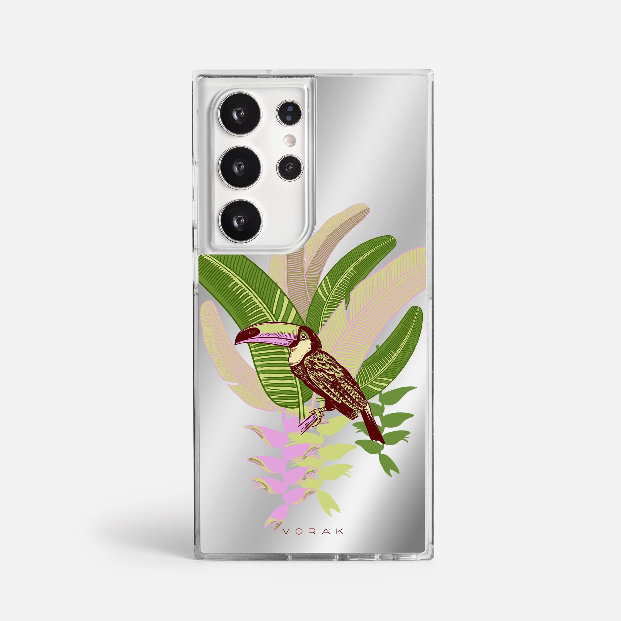Case Tucán Light - Espejo Premium – Protección antigolpe | Diseño colombiano | Morak