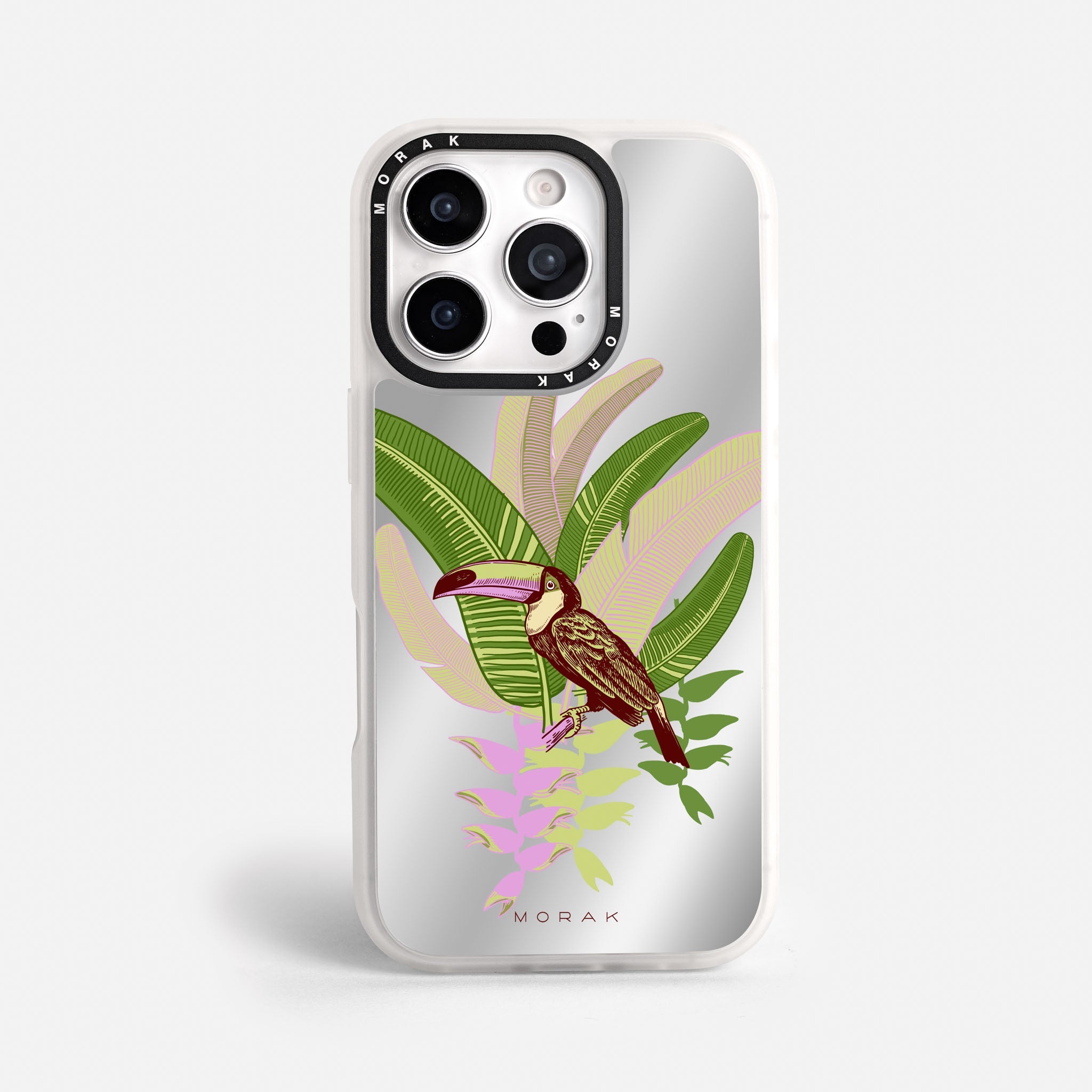Case Tucán Light - Espejo Premium – Protección antigolpe | Diseño colombiano | Morak