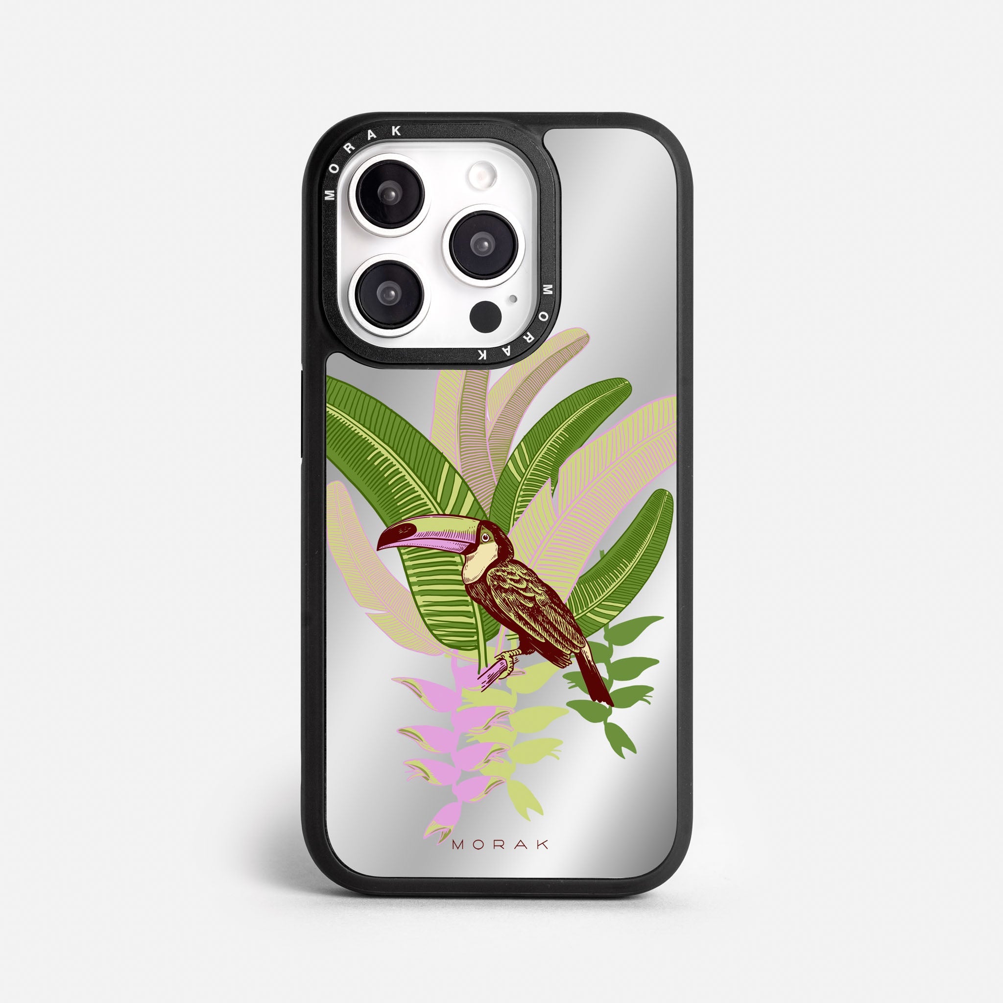 Case Tucán Light - Espejo Premium – Protección antigolpe | Diseño colombiano | Morak