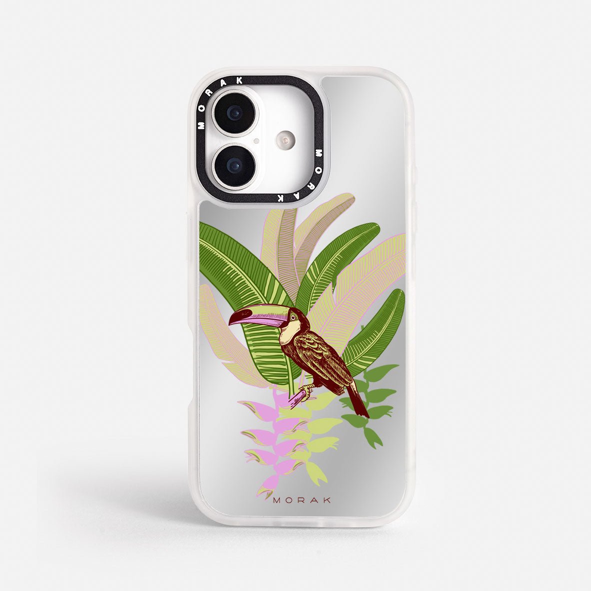 Case Tucán Light - Espejo Premium – Protección antigolpe | Diseño colombiano | Morak