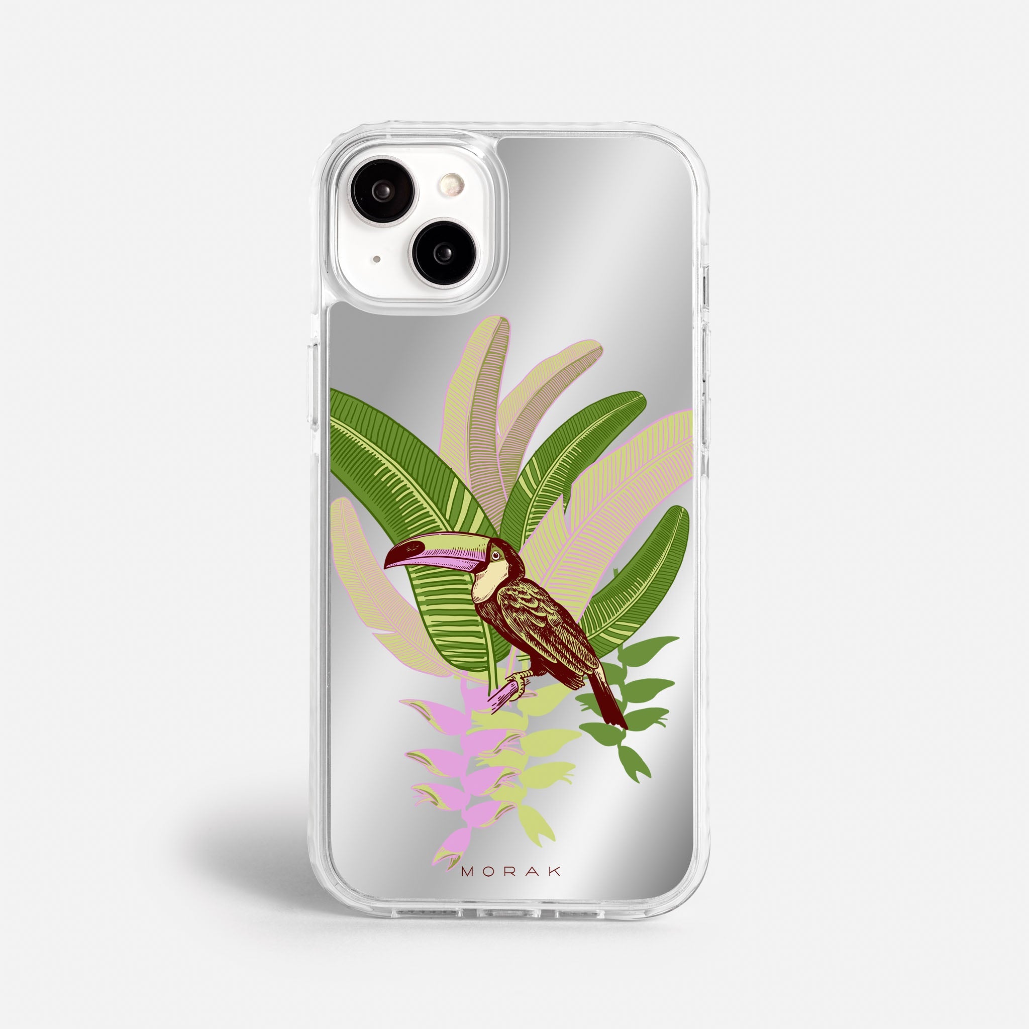 Case Tucán Light - Espejo Premium – Protección antigolpe | Diseño colombiano | Morak