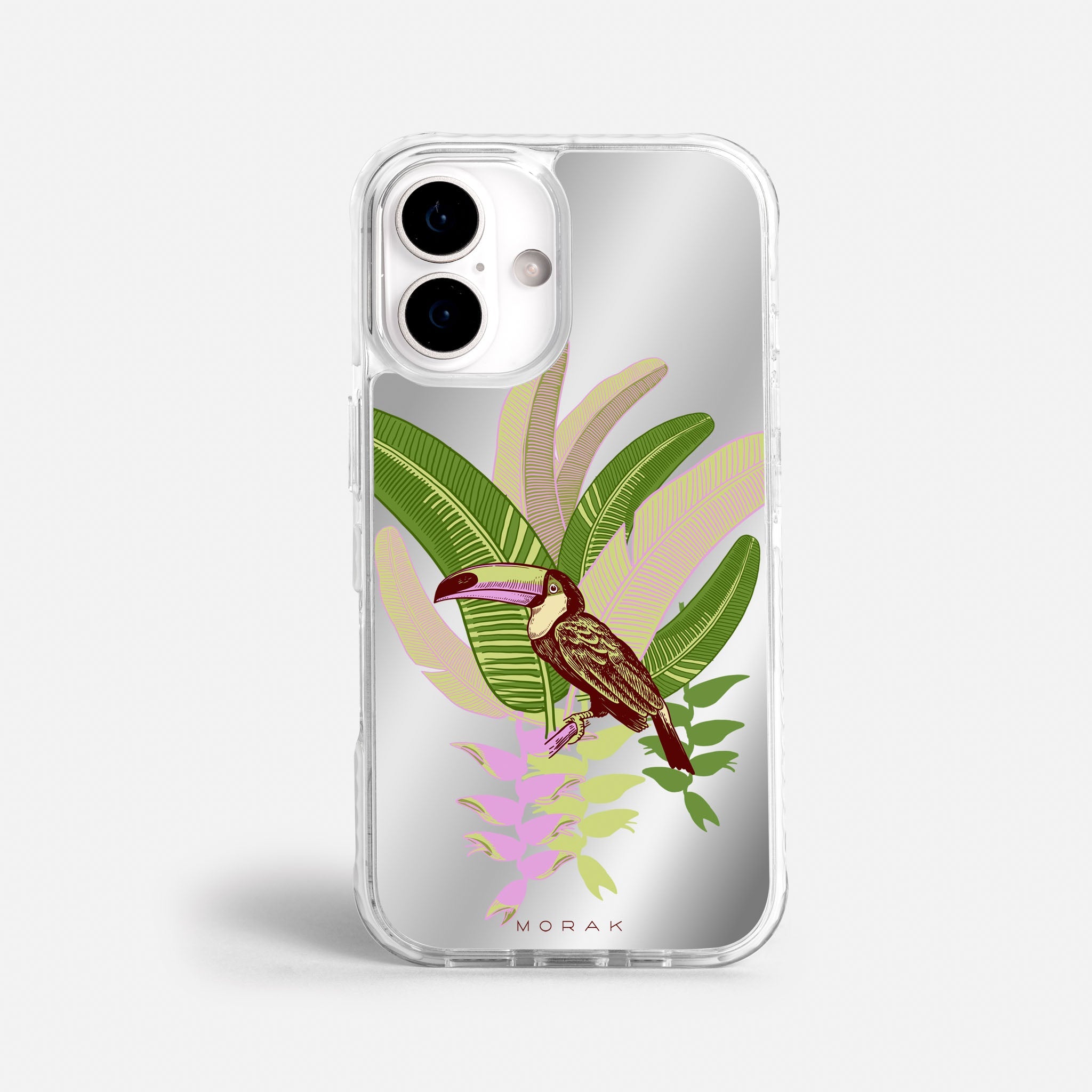 Case Tucán Light - Espejo Premium – Protección antigolpe | Diseño colombiano | Morak