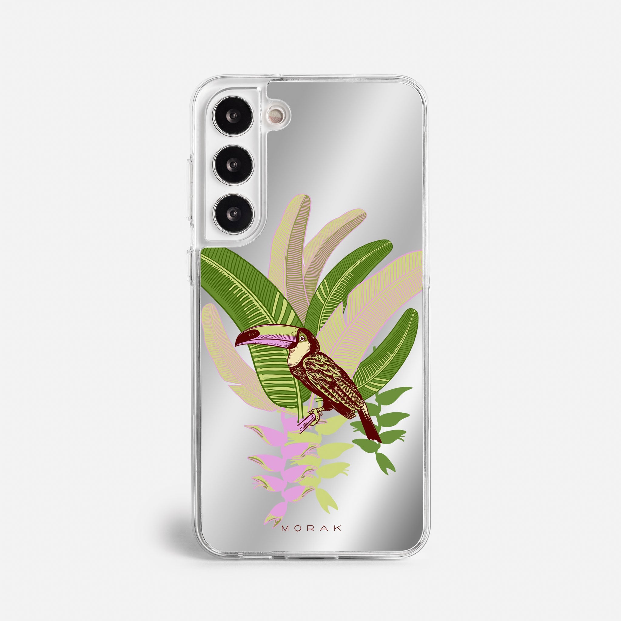 Case Tucán Light - Espejo Premium – Protección antigolpe | Diseño colombiano | Morak