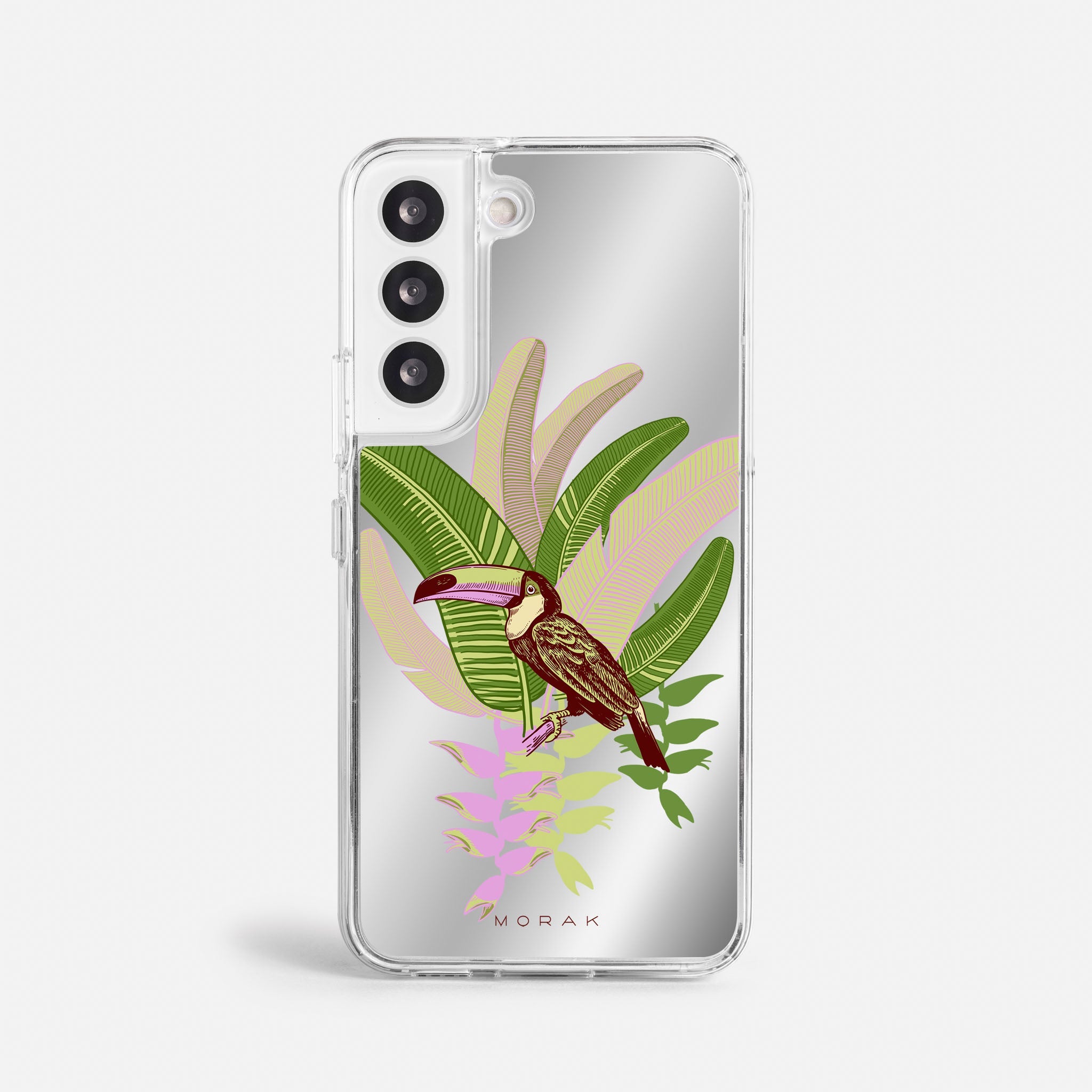 Case Tucán Light - Espejo Premium – Protección antigolpe | Diseño colombiano | Morak
