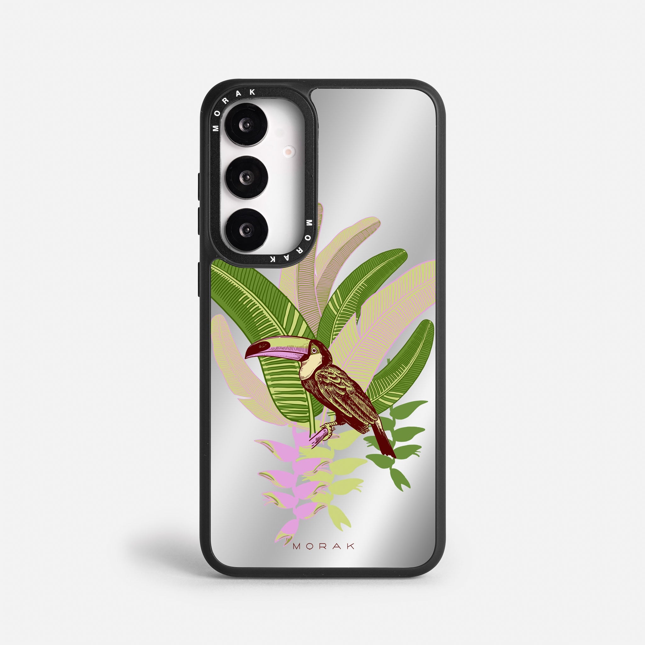 Case Tucán Light - Espejo Premium – Protección antigolpe | Diseño colombiano | Morak