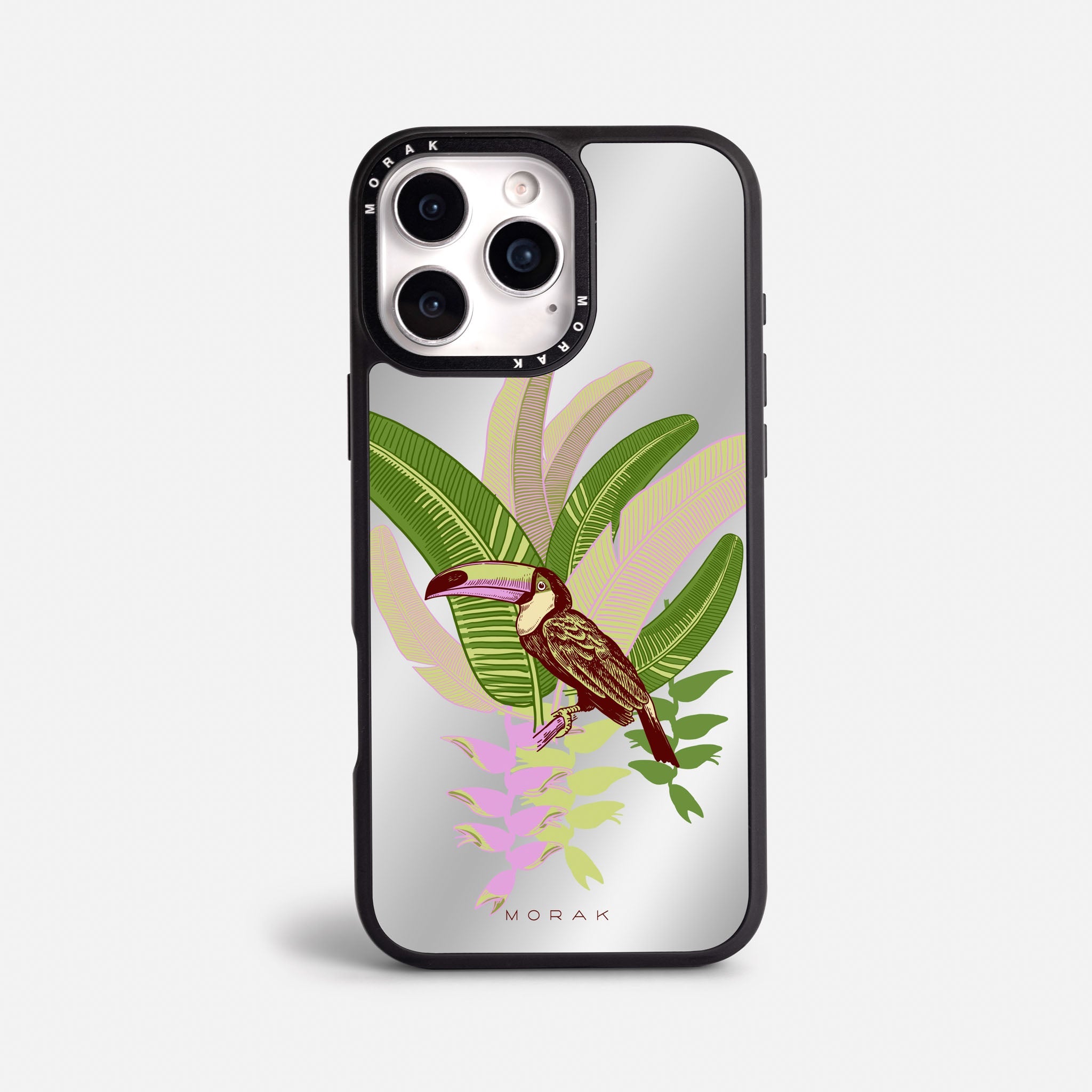 Case Tucán Light - Espejo Premium – Protección antigolpe | Diseño colombiano | Morak