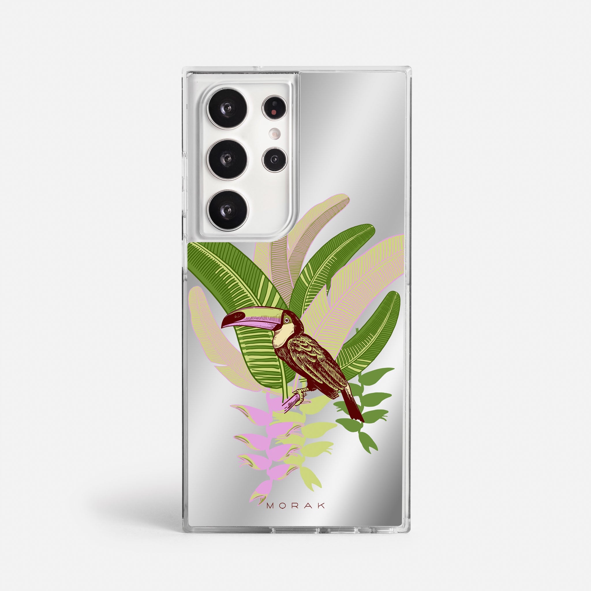 Case Tucán Light - Espejo Premium – Protección antigolpe | Diseño colombiano | Morak
