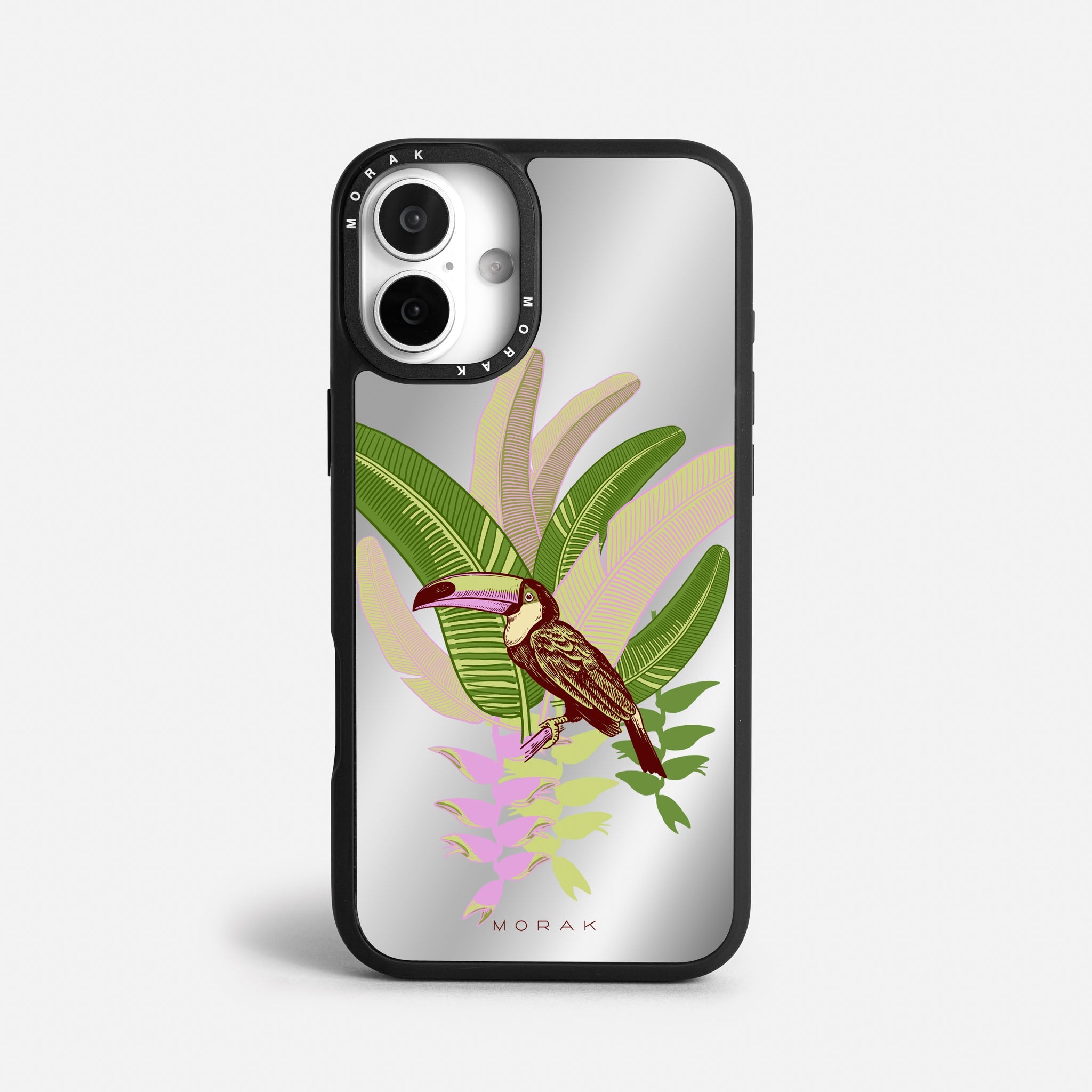 Case Tucán Light - Espejo Premium – Protección antigolpe | Diseño colombiano | Morak
