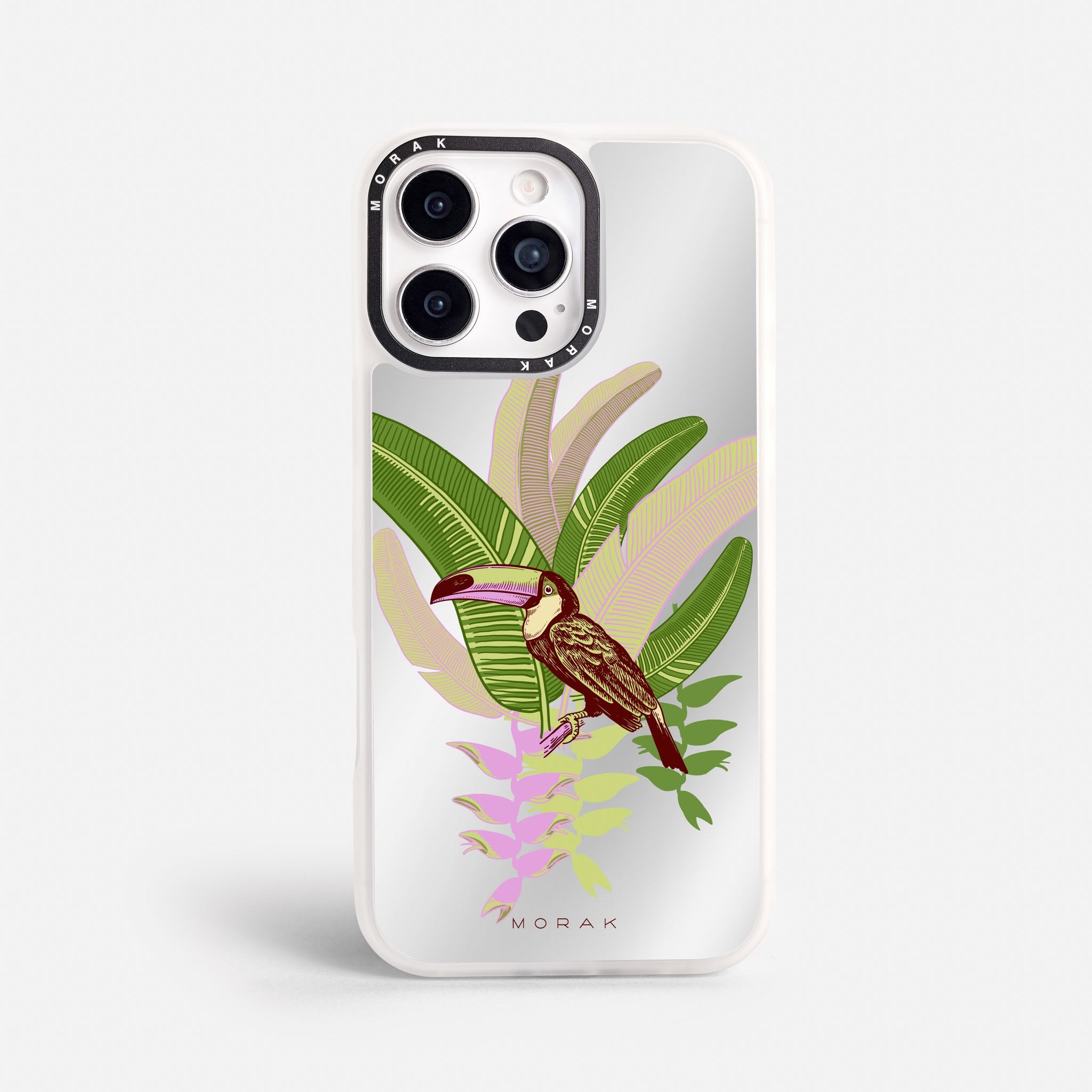 Case Tucán Light - Espejo Premium – Protección antigolpe | Diseño colombiano | Morak