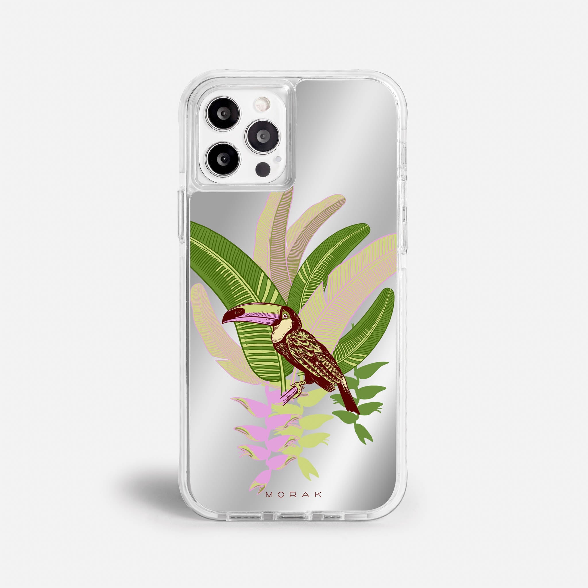 Case Tucán Light - Espejo Premium – Protección antigolpe | Diseño colombiano | Morak