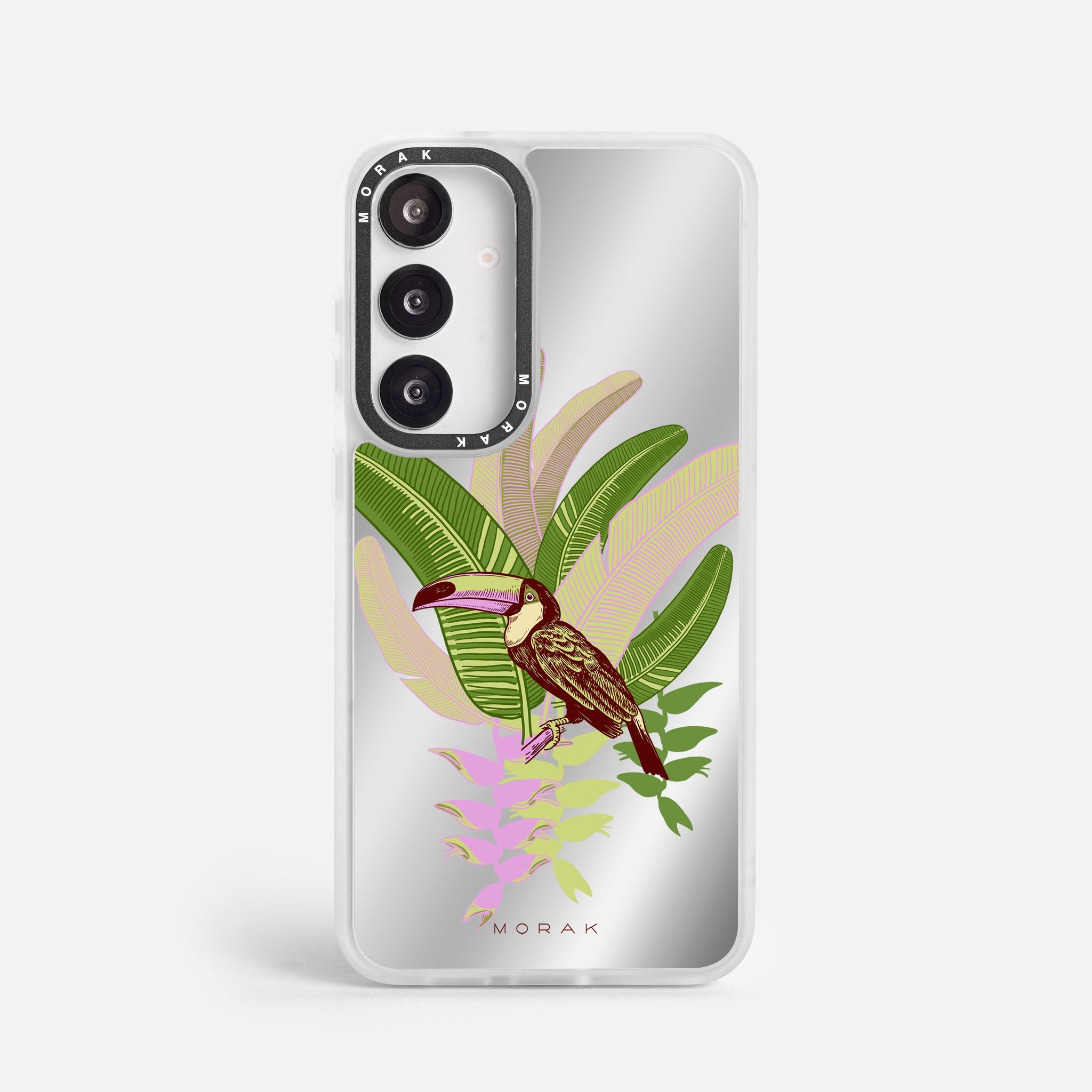 Case Tucán Light - Espejo Premium – Protección antigolpe | Diseño colombiano | Morak