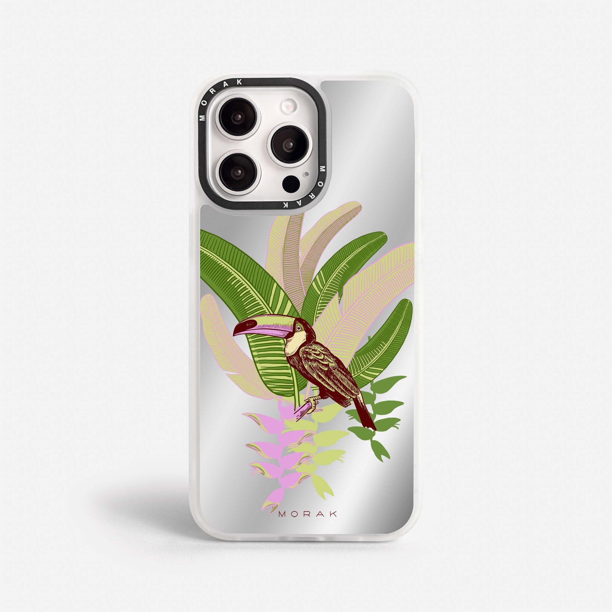 Case Tucán Light - Espejo Premium – Protección antigolpe | Diseño colombiano | Morak