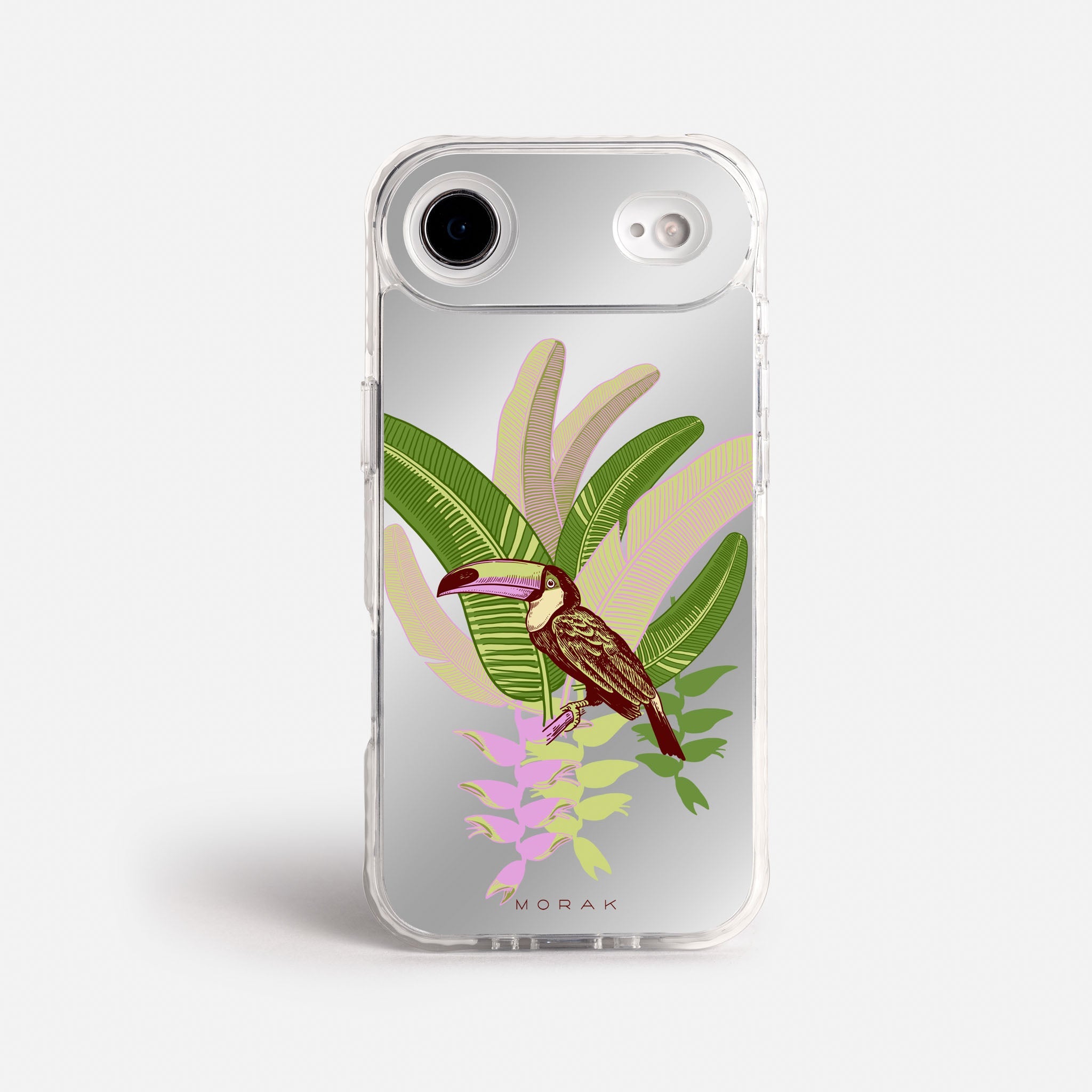 Case Tucán Light - Espejo Premium – Protección antigolpe | Diseño colombiano | Morak