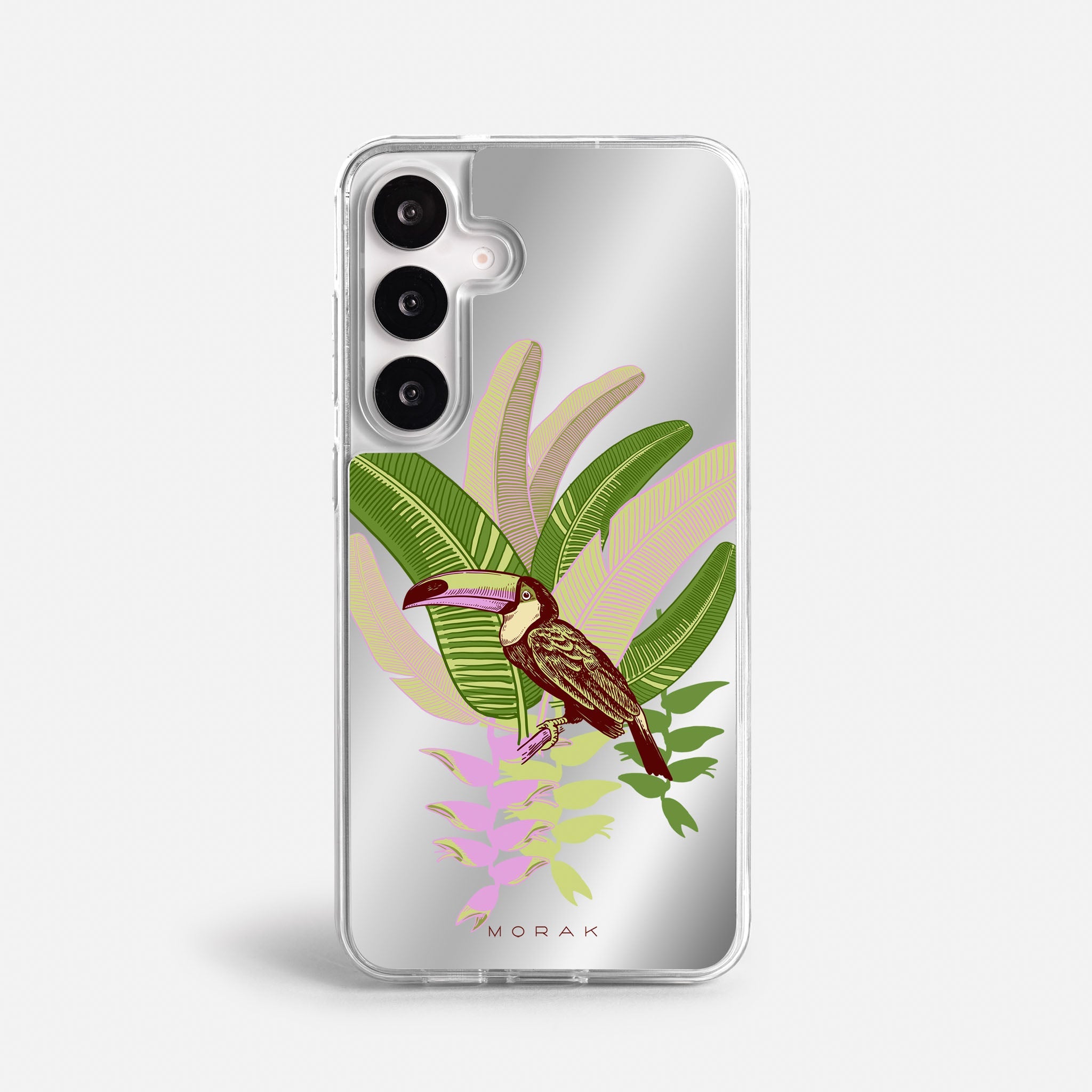 Case Tucán Light - Espejo Premium – Protección antigolpe | Diseño colombiano | Morak