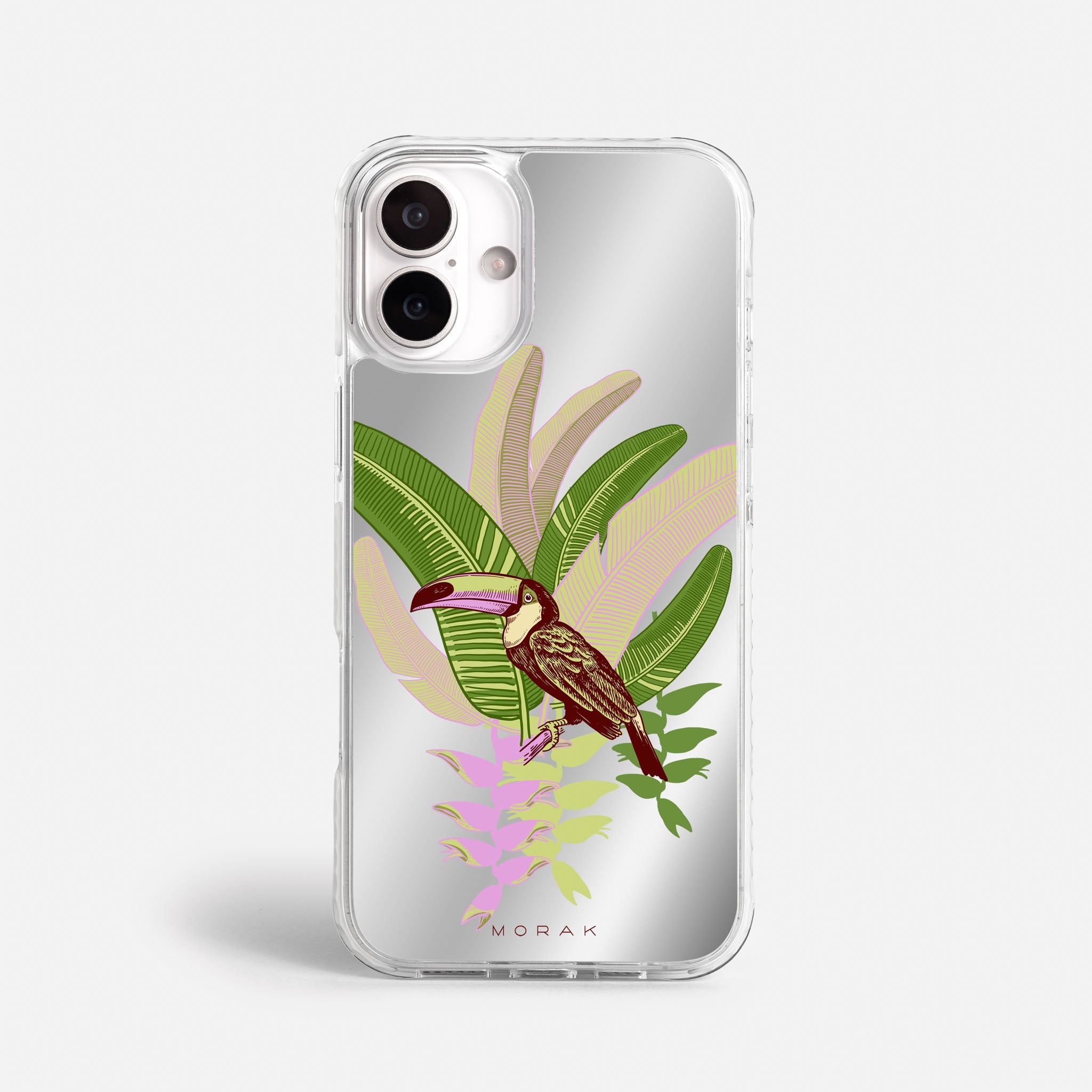 Case Tucán Light - Espejo Premium – Protección antigolpe | Diseño colombiano | Morak