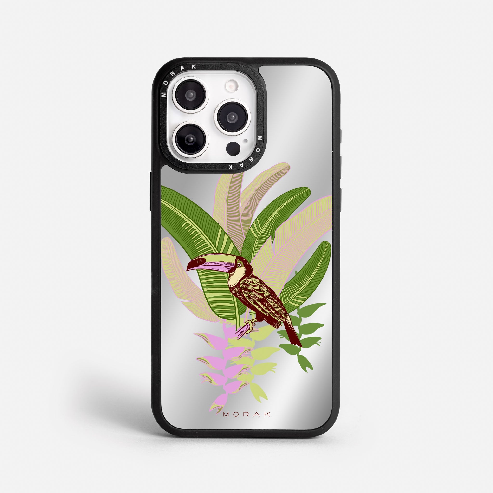 Case Tucán Light - Espejo Premium – Protección antigolpe | Diseño colombiano | Morak