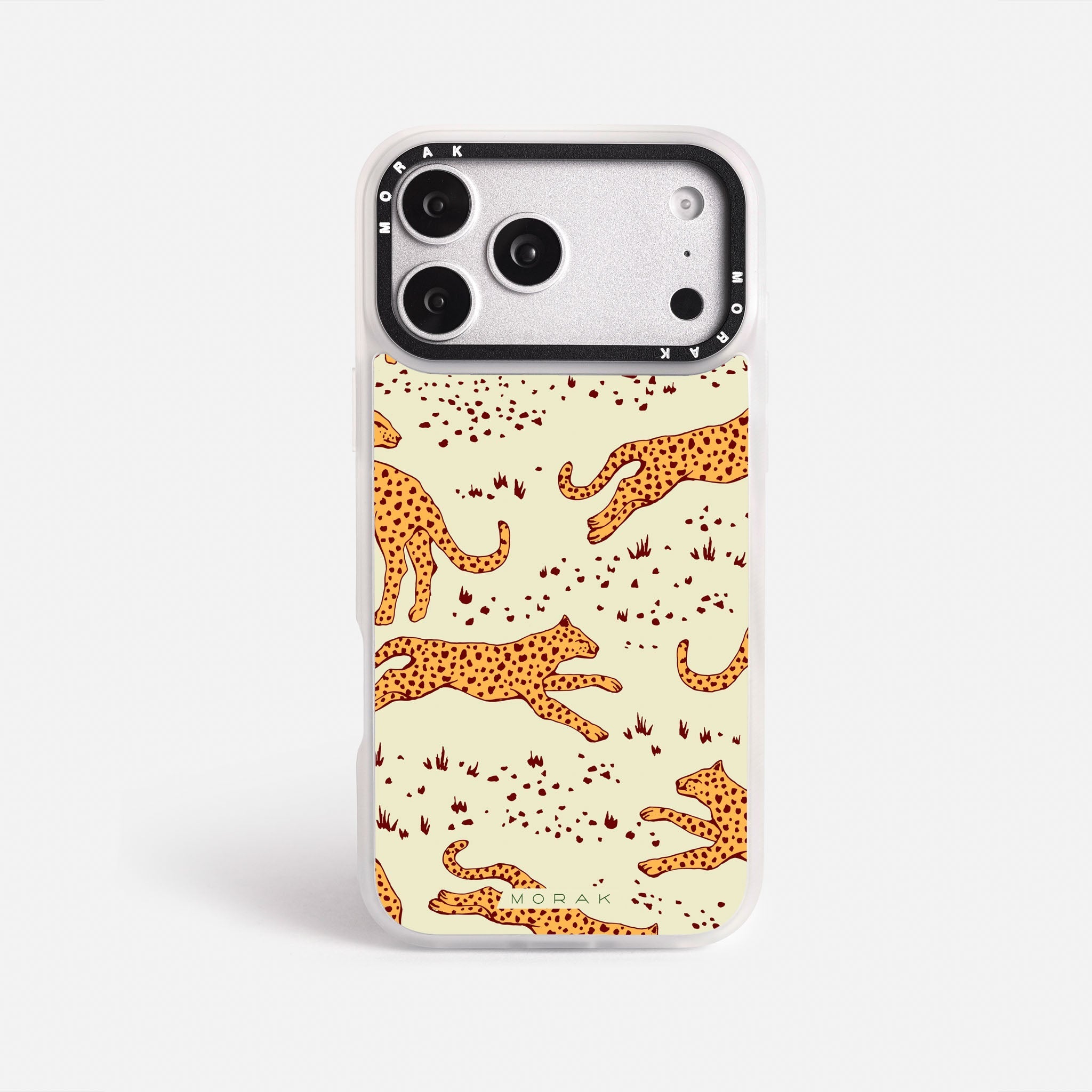 Case Wild Jaguar - Blanco Premium – Protección antigolpe | Diseño colombiano | Morak