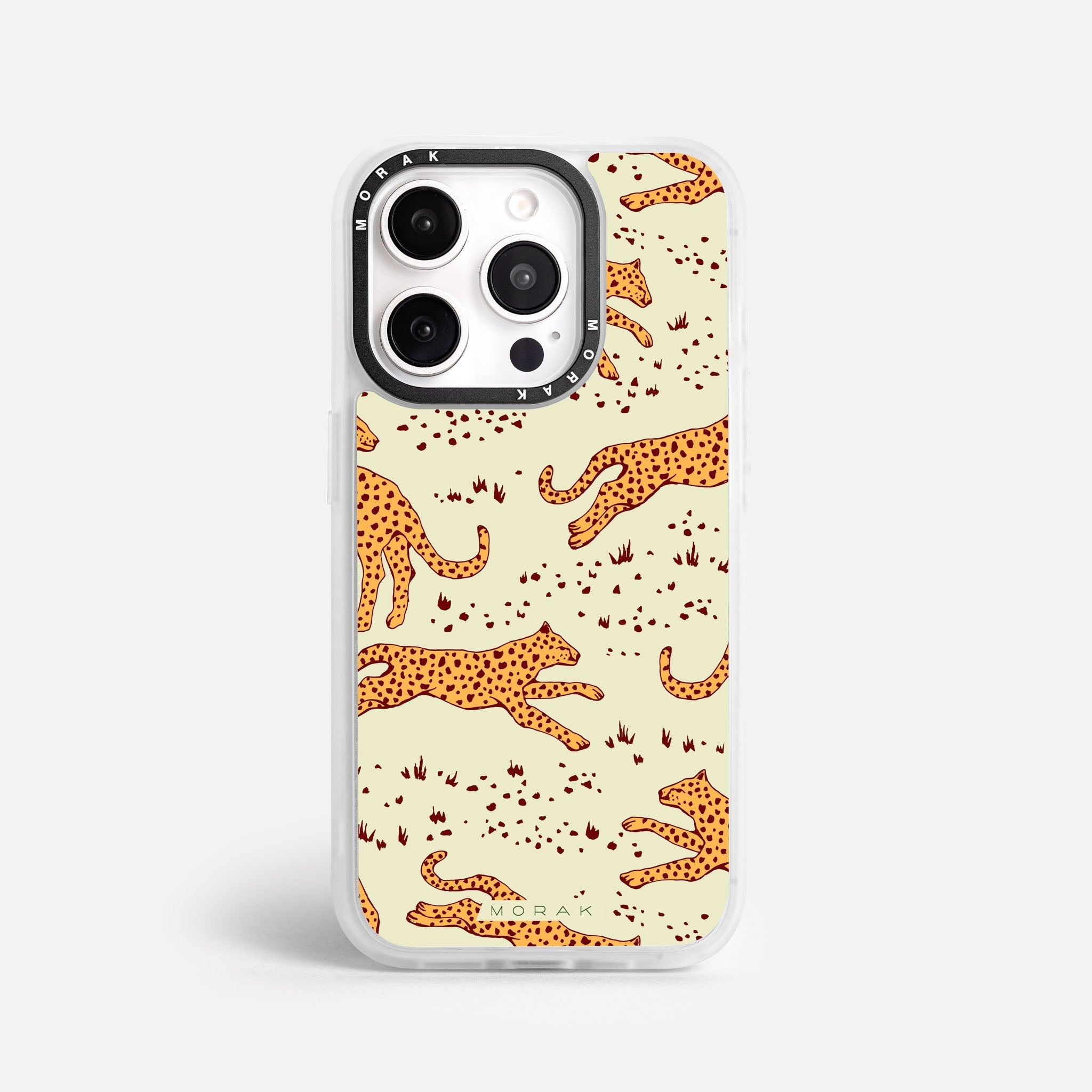 Case Wild Jaguar - Blanco Premium – Protección antigolpe | Diseño colombiano | Morak