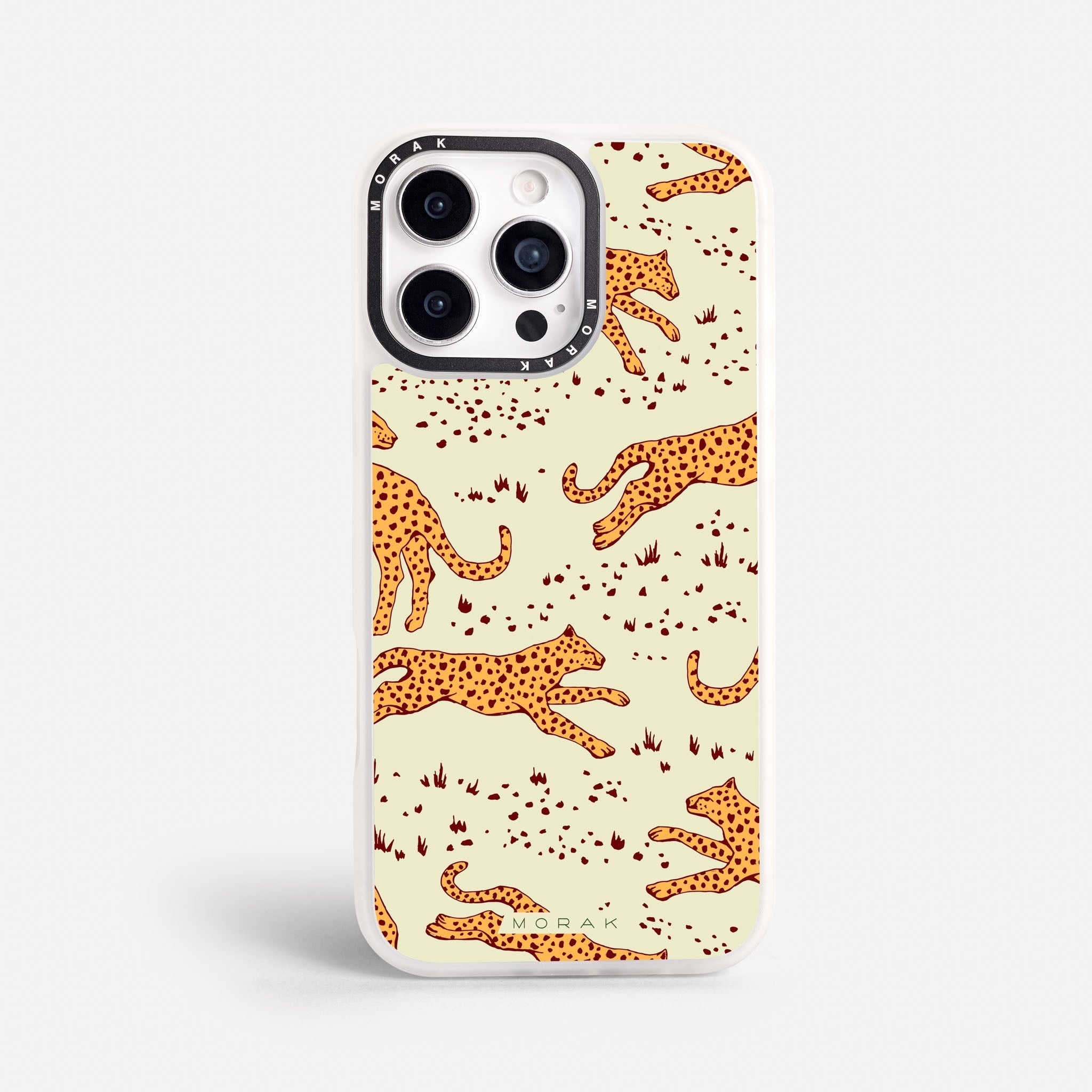Case Wild Jaguar - Blanco Premium – Protección antigolpe | Diseño colombiano | Morak