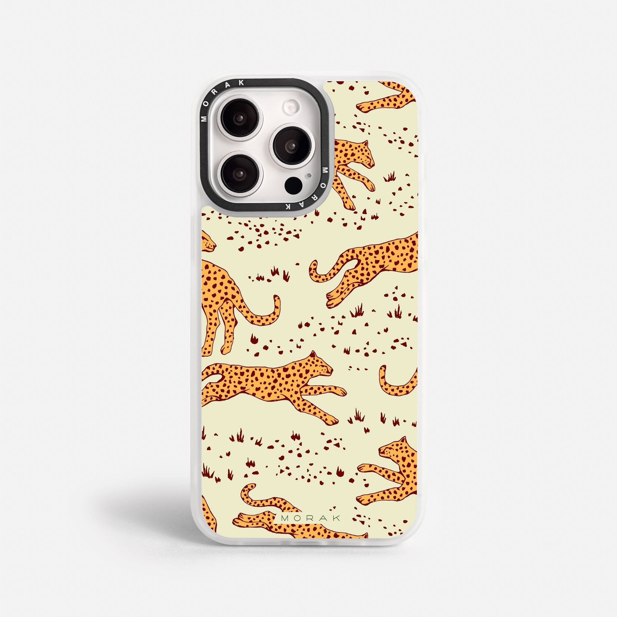 Case Wild Jaguar - Blanco Premium – Protección antigolpe | Diseño colombiano | Morak