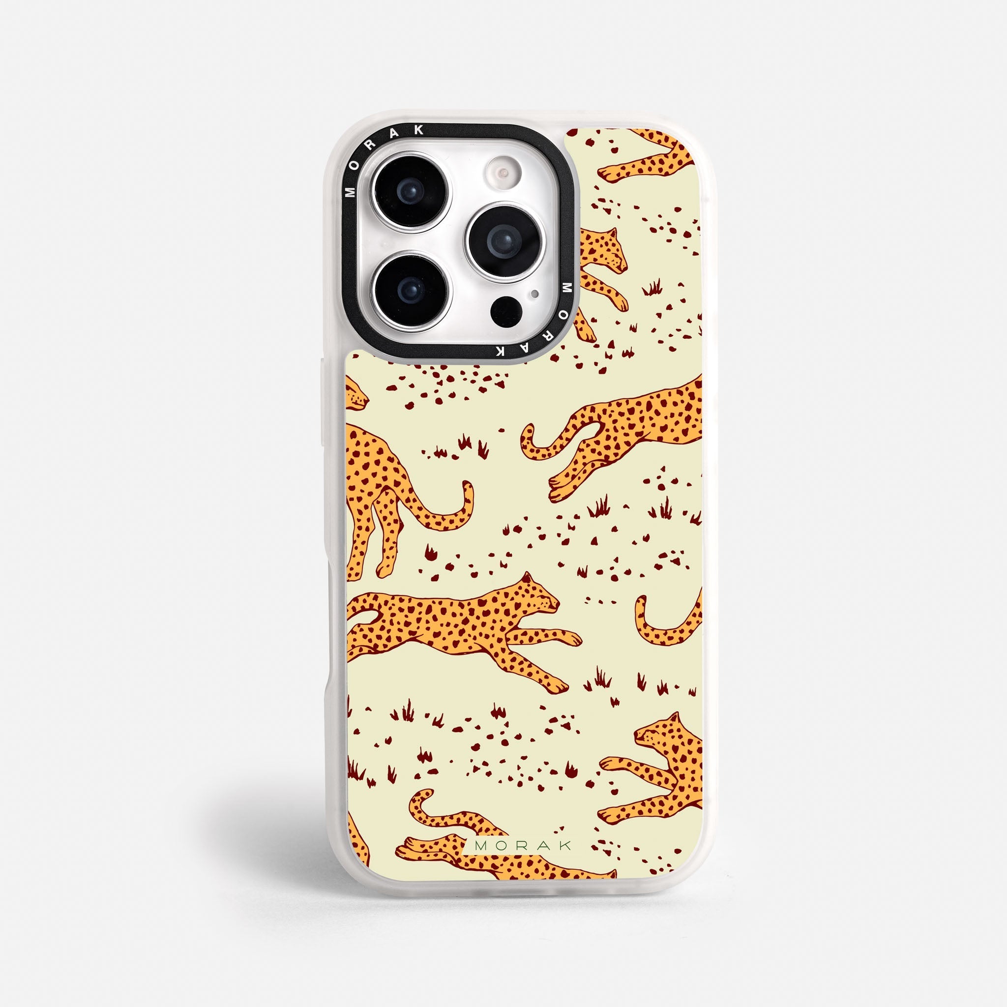 Case Wild Jaguar - Blanco Premium – Protección antigolpe | Diseño colombiano | Morak
